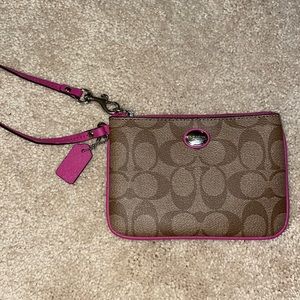 Coach wristlet
